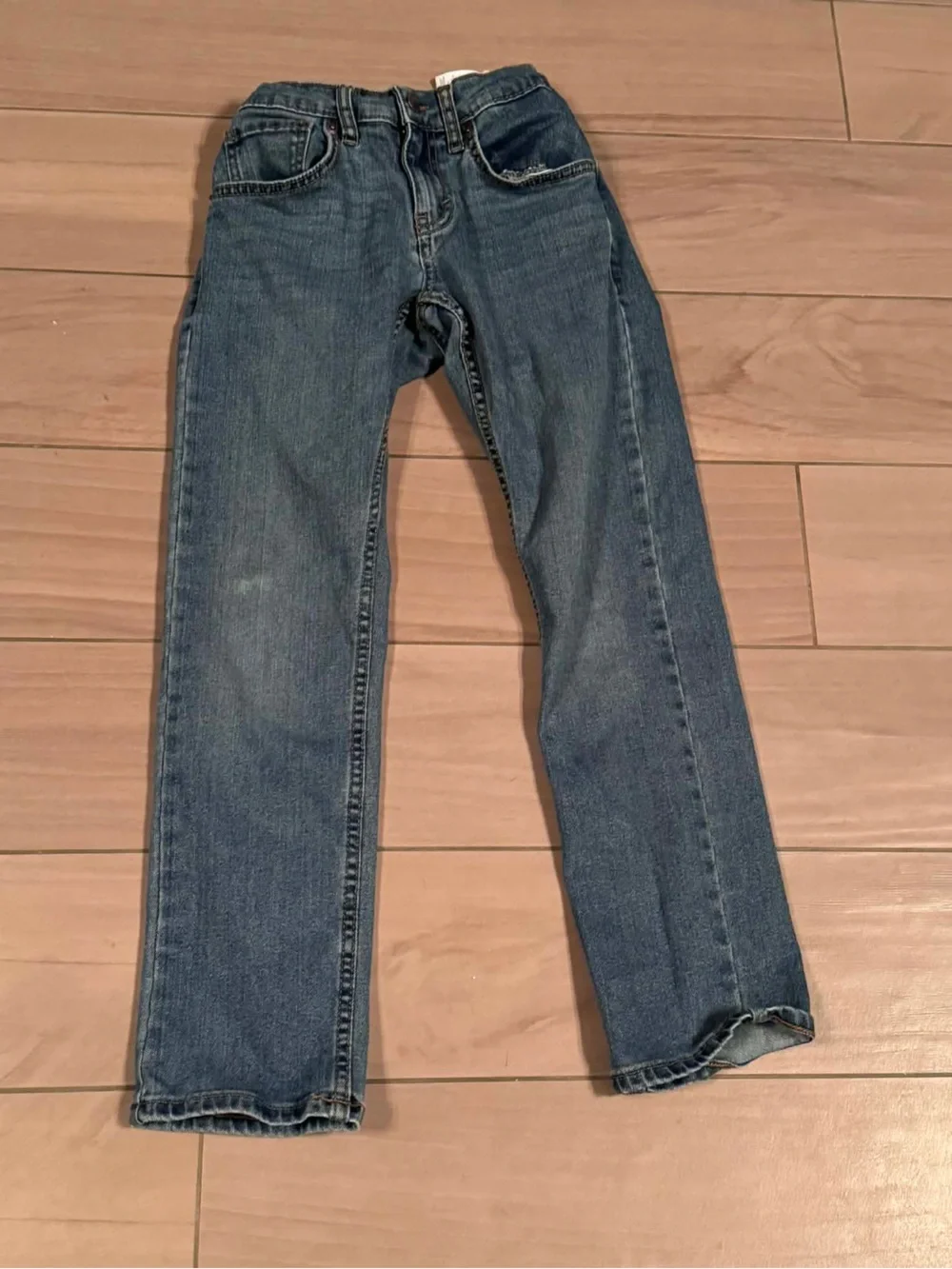 Levi's Kids Blue Straight-Leg Denim Jeans boys size 10